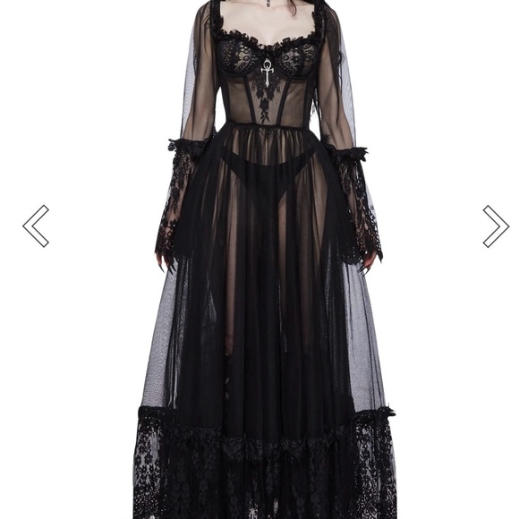 Dolls Kill Dresses Dolls Kill Dance With Death Maxi Poshmark